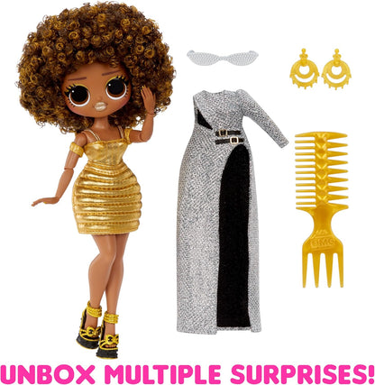 L.O.L. Surprise! OMG Modepuppe - Royal Bee - Mit Zahlreichen Überraschungen, wie Wandelbare Mode und Fabelhafte Accessoires - Ideal für Kinder ab 4 Jahren