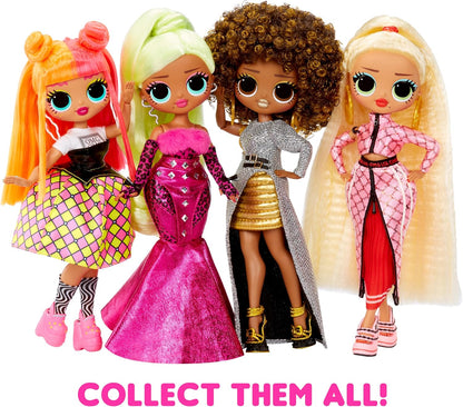 L.O.L. Surprise! OMG Modepuppe - Royal Bee - Mit Zahlreichen Überraschungen, wie Wandelbare Mode und Fabelhafte Accessoires - Ideal für Kinder ab 4 Jahren