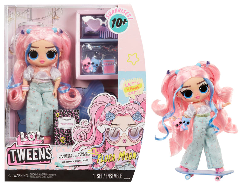L.O.L. Surprise Tweens - Fashion Doll Flora Moon - With 10+ Surprises and Fabulous Accessories – Great for Kids Ages 4+
