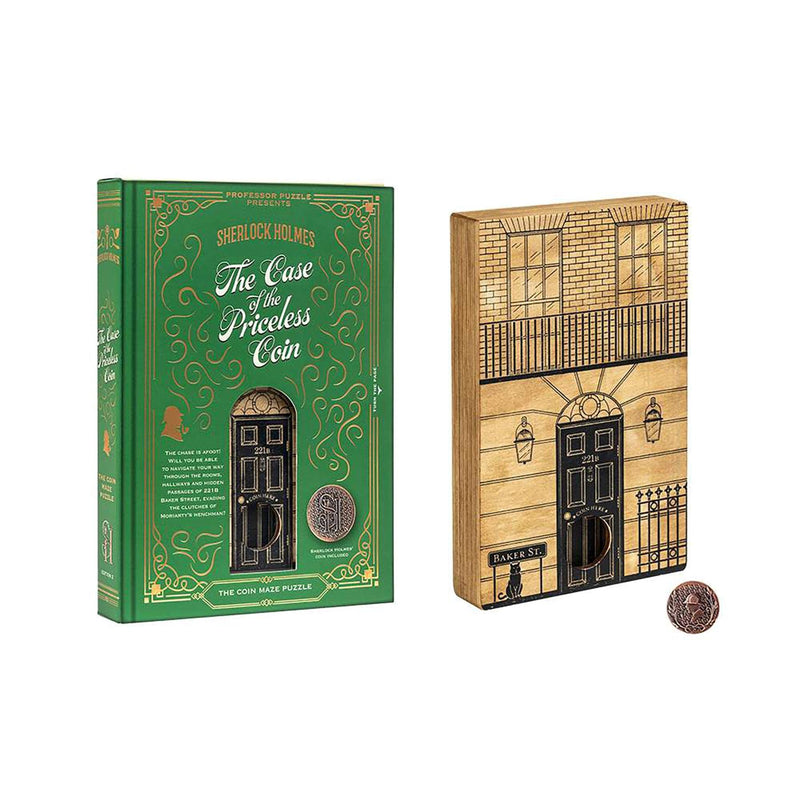 Sherlock Holmes - The Case of the Priceless Coin - Mystery quiz game/maze puzzle by Professor Puzzle