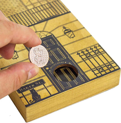 Sherlock Holmes - The Case of the Priceless Coin - Mystery quiz game/maze puzzle by Professor Puzzle