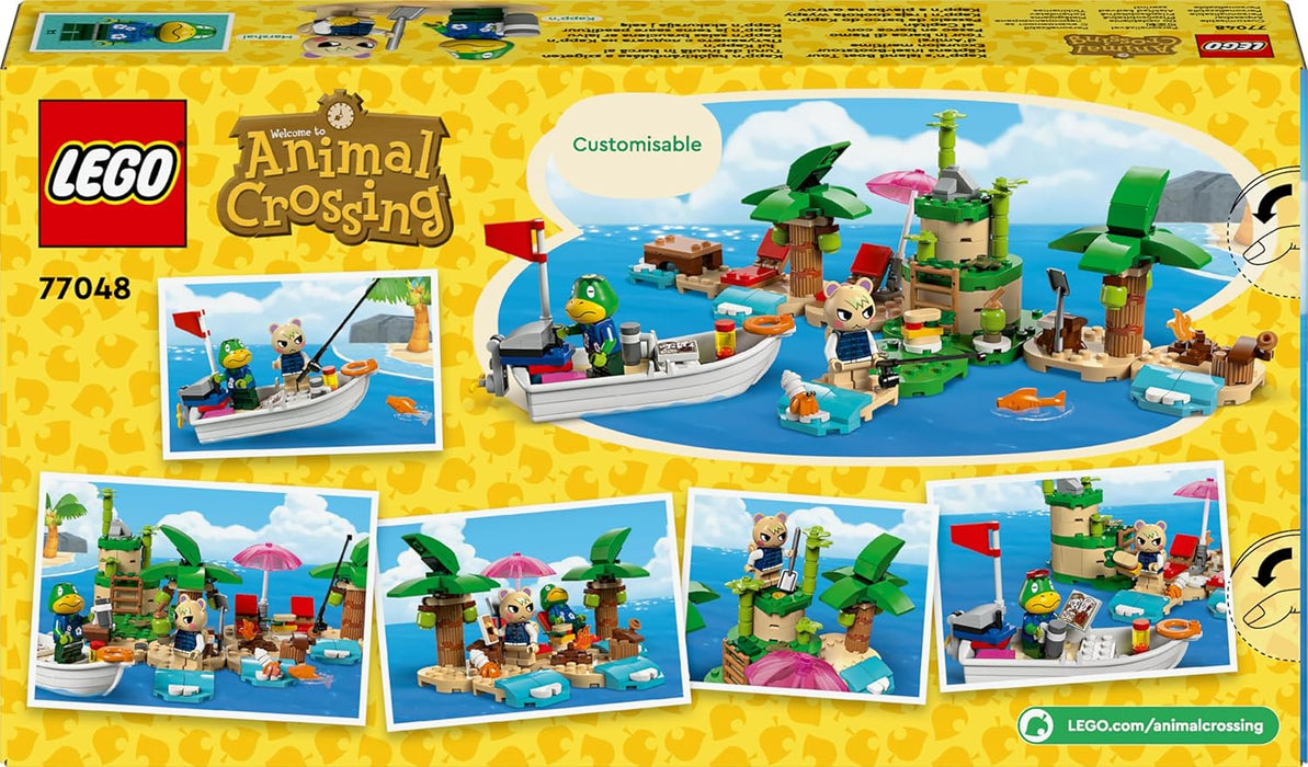 LEGO Animal Crossing Kapp’n’s Island Boat Tour, Buildable Creative Toy for 6 Plus Year Old Kids, Girls & Boys, Features 2 Minifigures from the Video Game Series Including Marshal, Birthday Gift 77048