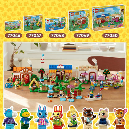 LEGO Animal Crossing Kapp’n’s Island Boat Tour, Buildable Creative Toy for 6 Plus Year Old Kids, Girls & Boys, Features 2 Minifigures from the Video Game Series Including Marshal, Birthday Gift 77048