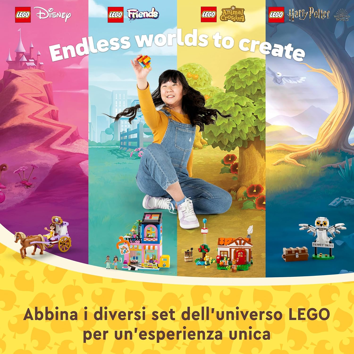 LEGO Animal Crossing Isabelle’s House Visit, Creative Building Toy for 6 Plus Year Old Kids, Girls & Boys, Includes 2 Minifigures from the Video Game Series Including Fauna, Birthday Gift Idea 77049