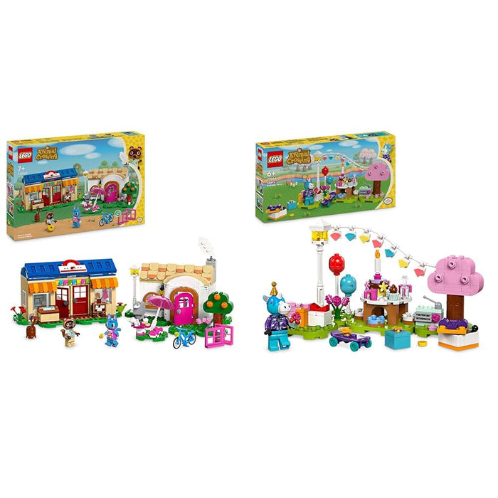 LEGO Animal Crossing Nook’s Cranny & Rosie's House Creative Building Toy for 7 Plus Year Old Kids, Girls & Boys, Includes 2 Characters from the Video Game Series, Birthday Gift Idea 77050