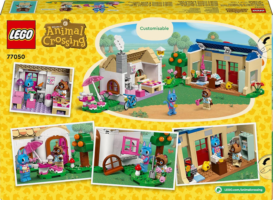 LEGO Animal Crossing Nook’s Cranny & Rosie's House Creative Building Toy for 7 Plus Year Old Kids, Girls & Boys, Includes 2 Characters from the Video Game Series, Birthday Gift Idea 77050
