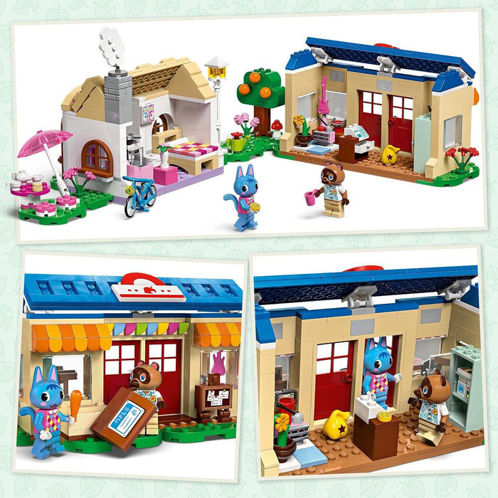 LEGO Animal Crossing Nook’s Cranny & Rosie's House Creative Building Toy for 7 Plus Year Old Kids, Girls & Boys, Includes 2 Characters from the Video Game Series, Birthday Gift Idea 77050