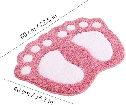 ETHORY Beautiful Creative Rug Cute Soft Plush Furry Shag Area Rug Fibre Fast water absorption Floor Decoration Carpet Mat Bath ‎Kitchen cozy