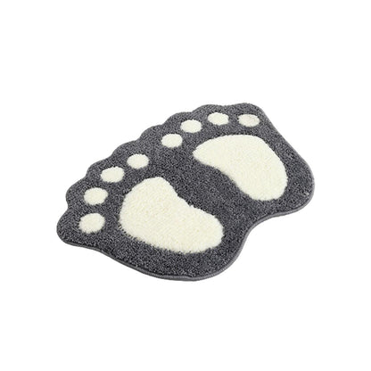ETHORY Beautiful Creative Rug Cute Soft Plush Furry Shag Area Rug Fibre Fast water absorption Floor Decoration Carpet Mat Bath ‎Kitchen cozy