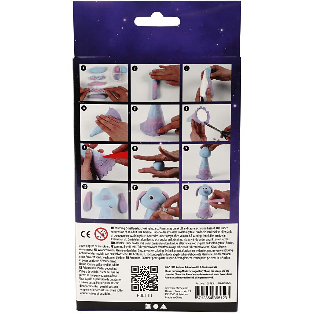 Creotime - 100783 - Shaun The Sheep - Lu-la Diy Kit