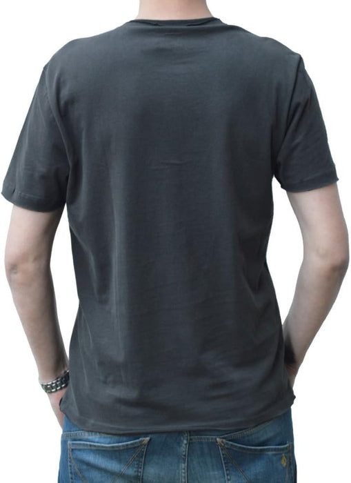 Amplified Foo Fighters Flying Saucers Mens Charcoal T-Shirt