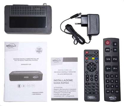 Digiquest G23+Easy Rcu+Tlc Tasti Gr