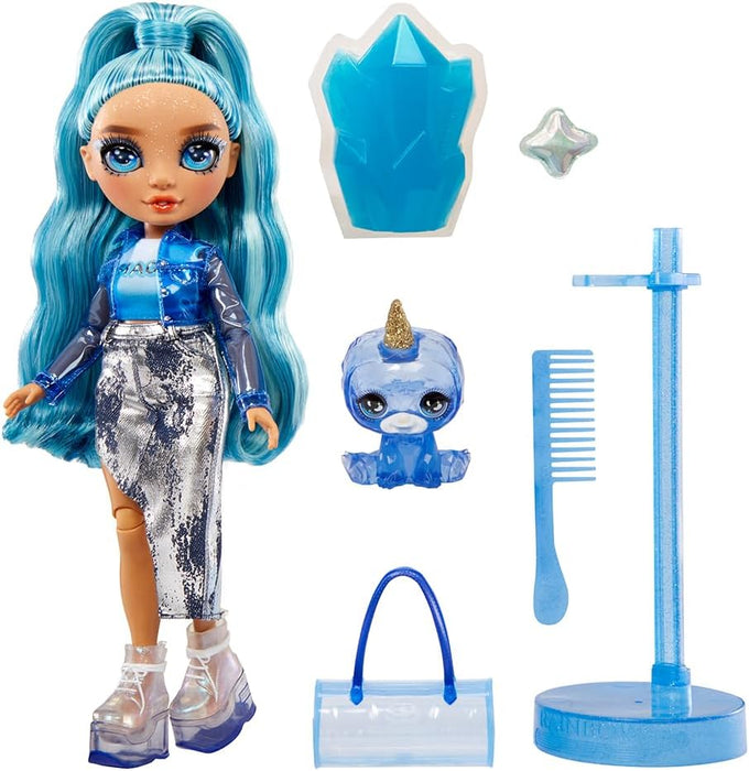 Rainbow High Fashion Doll with Slime & Pet - Skyler (Blue) - 28 cm Shimmer Doll with Sparkle Slime, Magical Pet and Fashion Accessories - Kids Toy - Great for Ages 4-12 Years