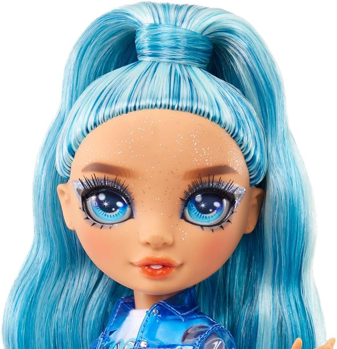 Rainbow High Fashion Doll with Slime & Pet - Skyler (Blue) - 28 cm Shimmer Doll with Sparkle Slime, Magical Pet and Fashion Accessories - Kids Toy - Great for Ages 4-12 Years