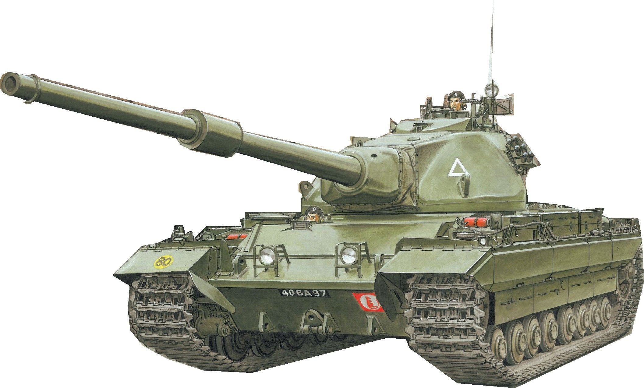 Dragon Models British Heavy Tank Conqueror Model Kit (1/35 Scale
