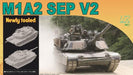 1/72 American M1A2 Abrams SEP V2 Modello in plastica