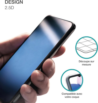 Bigben 3D Tempered Glass Screen Protector for Samsung Galaxy S24 Ultra + SmartFrame