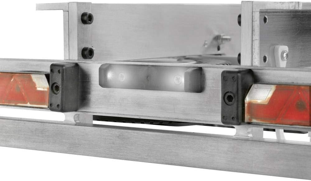 Carson 500907034 1:14 Auflieger Kennzeichenhalter/Puffer - Modellbauzubehör, Truck Modellbau, Zubehör für ferngesteuerte Trucks, Ferngesteuerter LKW