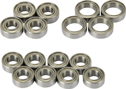 Carson 500908234 Tuning Set TT-02 for Tamiya Chassis Part Model Making Accessories Tuning Parts Black