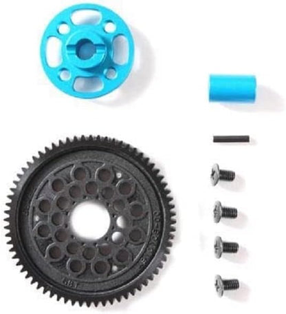 Carson 500908234 Tuning Set TT-02 for Tamiya Chassis Part Model Making Accessories Tuning Parts Black
