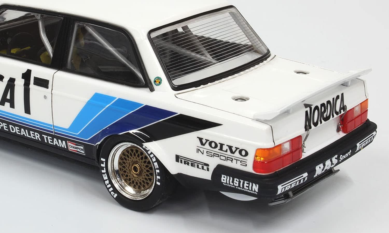 Platz NuNu 1/24 Scale Detail Up Parts for 240 Turbo 86 ETCC Hockenheim Winner - Plastic Model Building Kit # NE24013