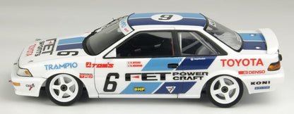 Platz/NuNu 1/24 Racing Series Toyota Corolla Levin AE92 1989 JTC SUGO Plastic Model PN24039 Molded Color