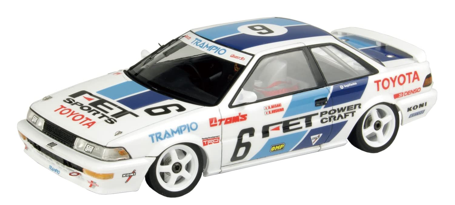Platz/NuNu 1/24 Racing Series Toyota Corolla Levin AE92 1989 JTC SUGO Plastic Model PN24039 Molded Color