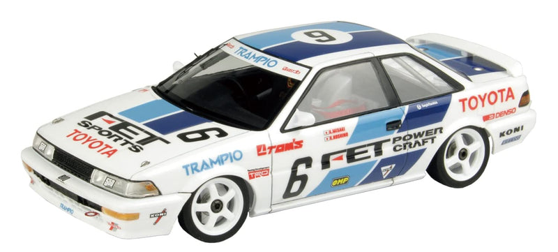 Platz/NuNu 1/24 Racing Series Toyota Corolla Levin AE92 1989 JTC SUGO Plastic Model PN24039 Molded Color