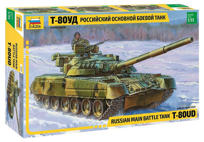The Hobby Company Zvezda 500783591 – 1: 35 Scale Russian Battle Tank T 80UD