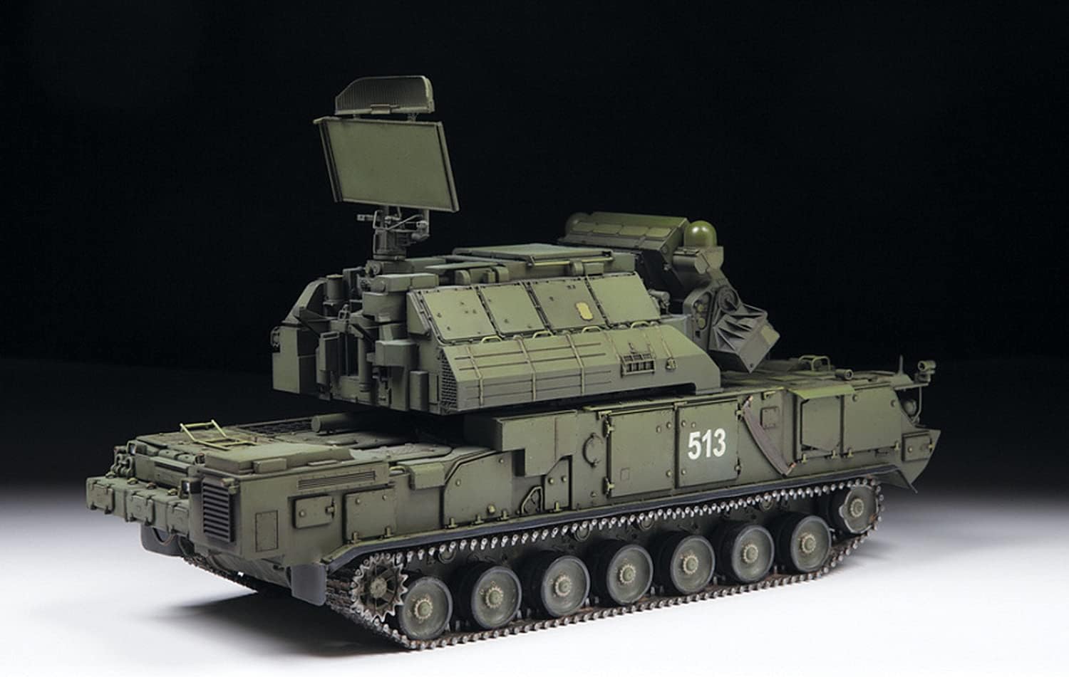 Zvezda Vehicle 3633 1:35 Gate 2M/SA-15 Gauntlet Russ.Anti Air Model Kit, Plastic Kit, Assembly Kit, Detailed Replica, Unpainted