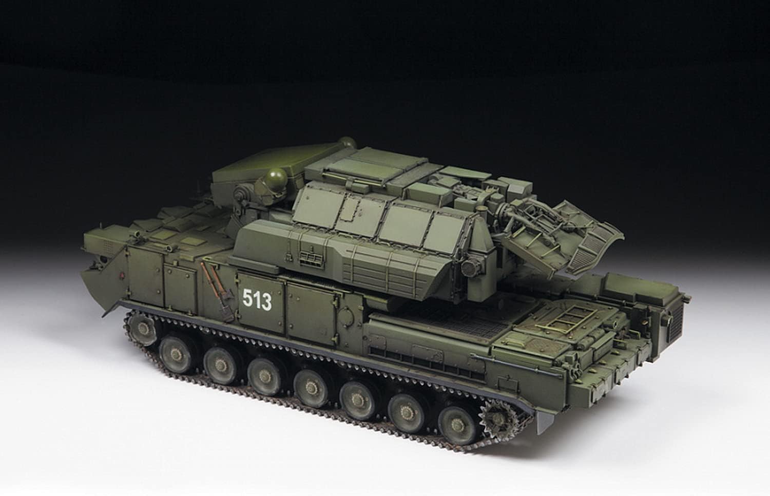 Zvezda Vehicle 3633 1:35 Gate 2M/SA-15 Gauntlet Russ.Anti Air Model Kit, Plastic Kit, Assembly Kit, Detailed Replica, Unpainted