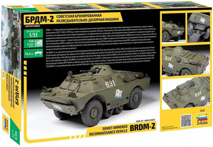 Zvezda Military Vehicle Model: BRDM-2