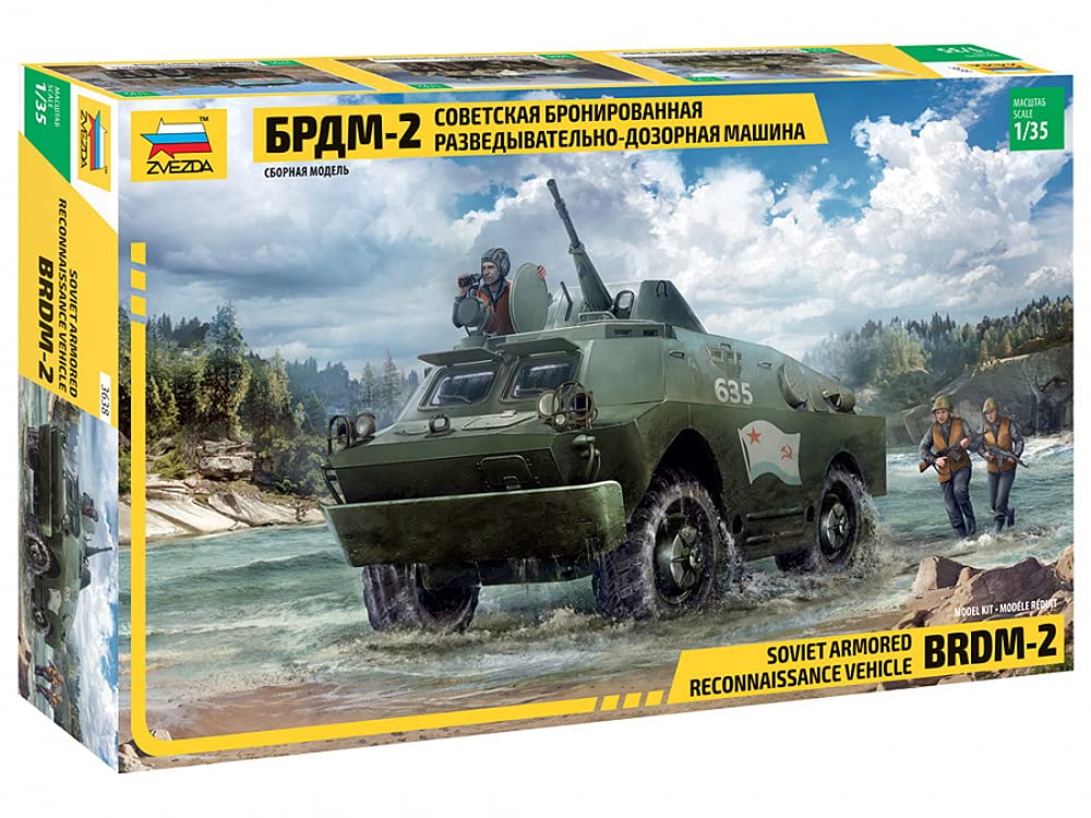 Zvezda Military Vehicle Model: BRDM-2