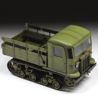 Zvezda 3663 1:35 Sov. STZ-5 Artellery Tractor Model Kit, Plastic Kit, Assembly Kit, Detailed Replica, Unpainted