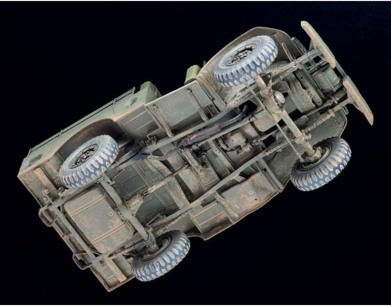 Zvezda - Model Car Us WWII Military Multi-Purpose Vehicle 3/4t Dodge Wc-52 3664| 1:35