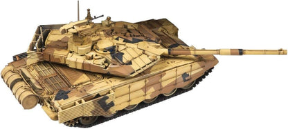 Zvezda- Batalla Principal 500783675-Tanque Main Ruso 1:35, maqueta, construcción de Modelos, aficiones, Manualidades, Kit de plástico, Color Plateado (3675