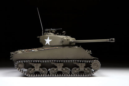 Zvezda 3676 1:35 M4A3 (76) W Sherman Model, Plastic Kit for Assembly, Detailed Replica, Unvarnished