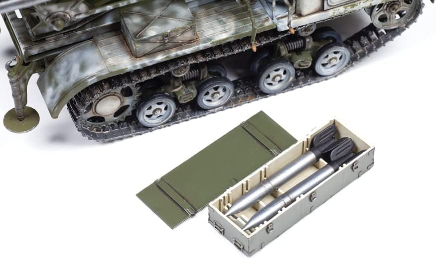 Zvezda- American,Army 3700-STZ-5 with BM-13 Katyusha, Escala 1/35, Plastic Model Kit, Youth Large / 11-13 (ZS3700