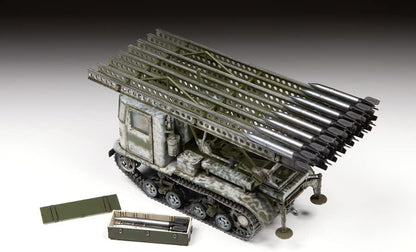 Zvezda- American,Army 3700-STZ-5 with BM-13 Katyusha, Escala 1/35, Plastic Model Kit, Youth Large / 11-13 (ZS3700