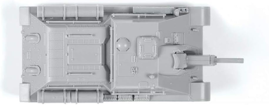 Zvezda 5043 1:72 SU-122 Soviet Tank Destroyer Model, Plastic Kit for Assembly, Detailed Replica, Unvarnished