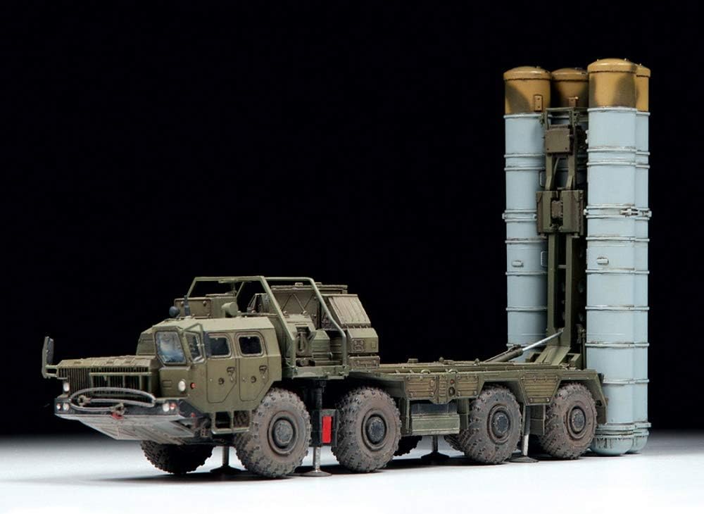 Zvezda Plastikmodellbau 5068 1:72 S-400 Trium AA Missile Sys. SA-21-model, Plastic kit for Assembly, Detailed Replica, Unvarnished