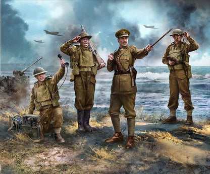 Zvezda 1:72 British Headquarter WWII Model Kit