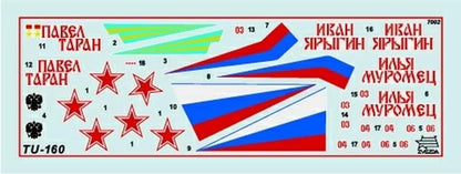Zvezda 7002 Tupolev Tu-160 blackjack Russian supersonic strategic bomber