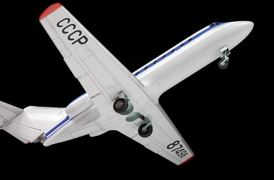 Zvezda -7030-Yak-401/144 Turbojet Passenger Aircraft, 1/144 Scale, Plastic Model Kit, ZS7030