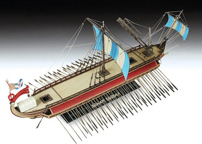 Roman Trireme Ship 1:72