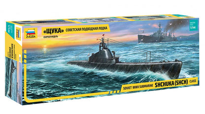 Zvezda 1:144 Shchuka Class Russian Submarine Model Kit