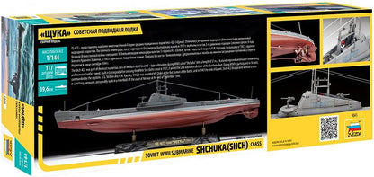 Zvezda 1:144 Shchuka Class Russian Submarine Model Kit