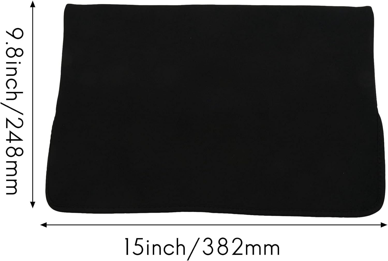 Thourmty Screen Protection Cover, Center Console Display Sleeve Protector for Sunshade and Screen Protection Center Console Display Cover Sleeve(Black