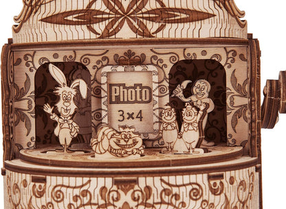 Wood Trick - Grand Piano - Puzzle 3D en Bois - Casse Tete Adulte - Maquettes à Construire - Casse-tête découpée au Laser - 36 pièces (Théâtre de fées
