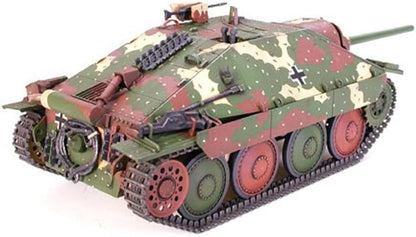 Tamiya 32511-000 32511 1:48 WWII Hunting Tank 38t Hetzer Mit.Pro. -Faithful Replica, Making, Plastic, Crafts, Hobby, Model kit, Assembly, unpainted, Unvarnished